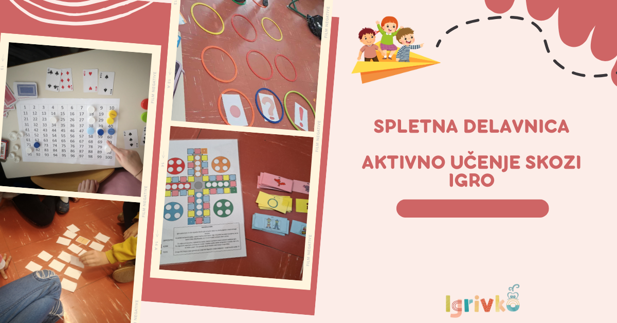 Spletna delavnica Aktivno učenje skozi igro