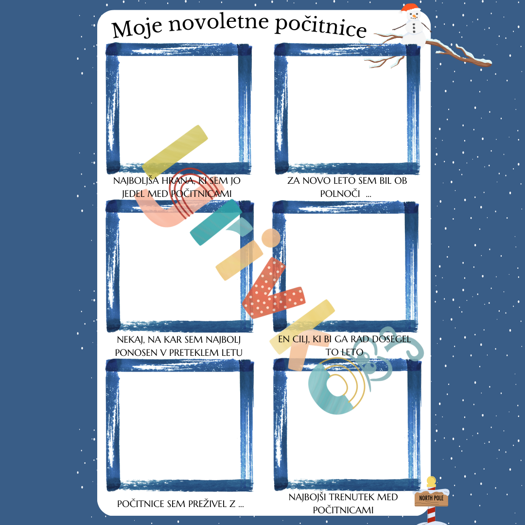 BOŽIČNI DETEKTIVI 🕵️+ gratis Moje novoletne počitnice